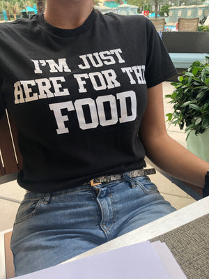 I'm just here for the food Puerto Rico Unisex Shirt - Different colors to choose from...